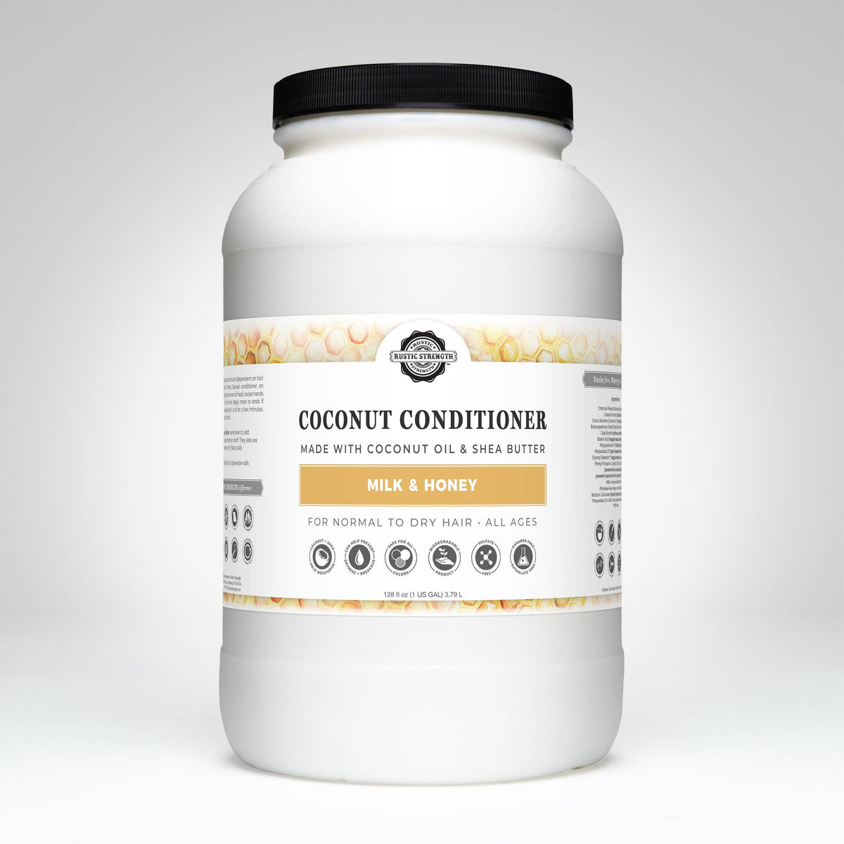 Conditioner - Our Popular Scents: Rosemary Mint / Gallon Plastic Jar