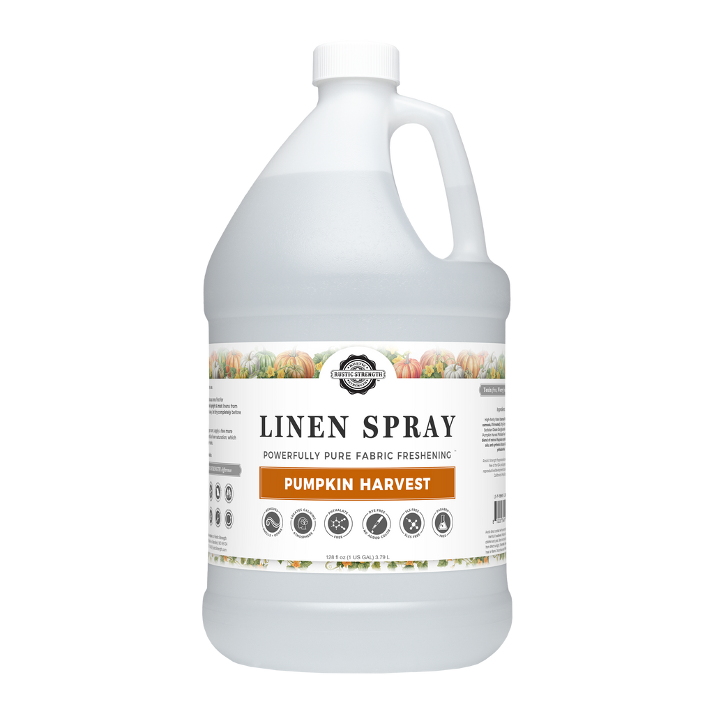 Linen Spray | Pumpkin Harvest: 1 Gallon Glass Jug