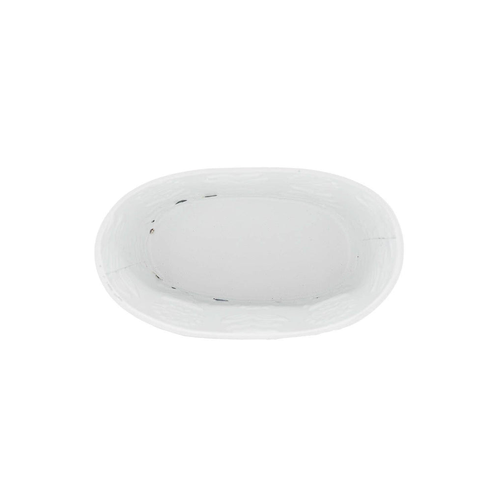 Claire Floral Bathtub Soap Dish Blue