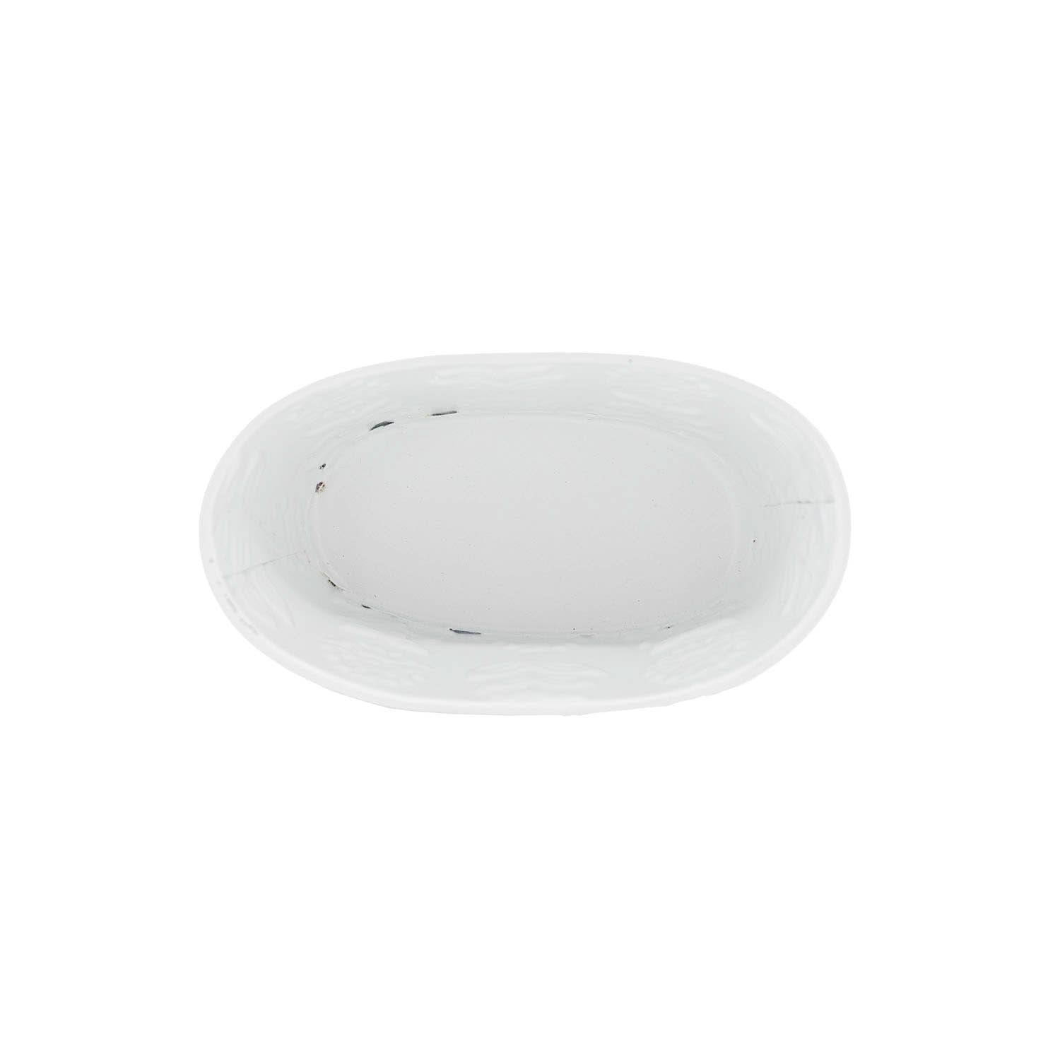 Claire Floral Bathtub Soap Dish Blue