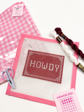 Howdy Needlepoint Kit