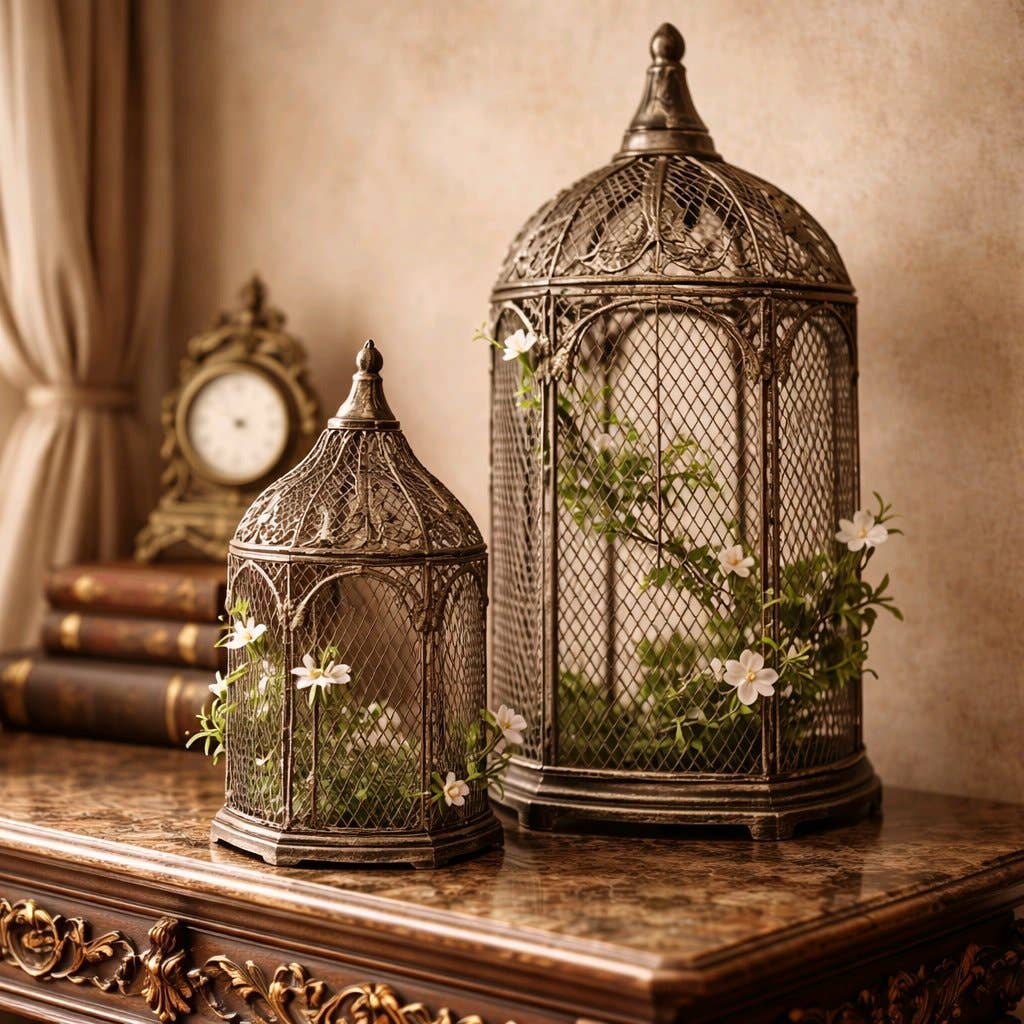 Cathedral Lanterns Set of 2
