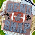 Bend And Snap Football Tee: Small