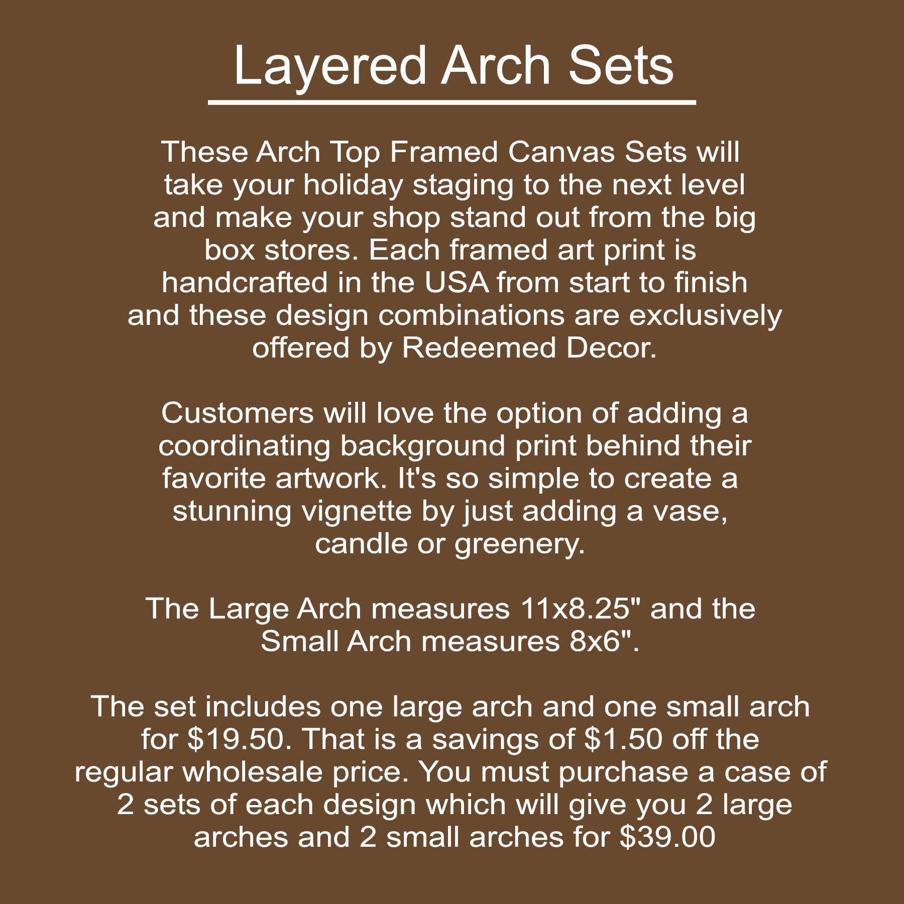 Layered Set Village Santa Canvas Art