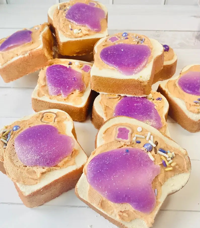 Peanut Butter & Jelly Bath Bomb, Better Together Bath Bomb