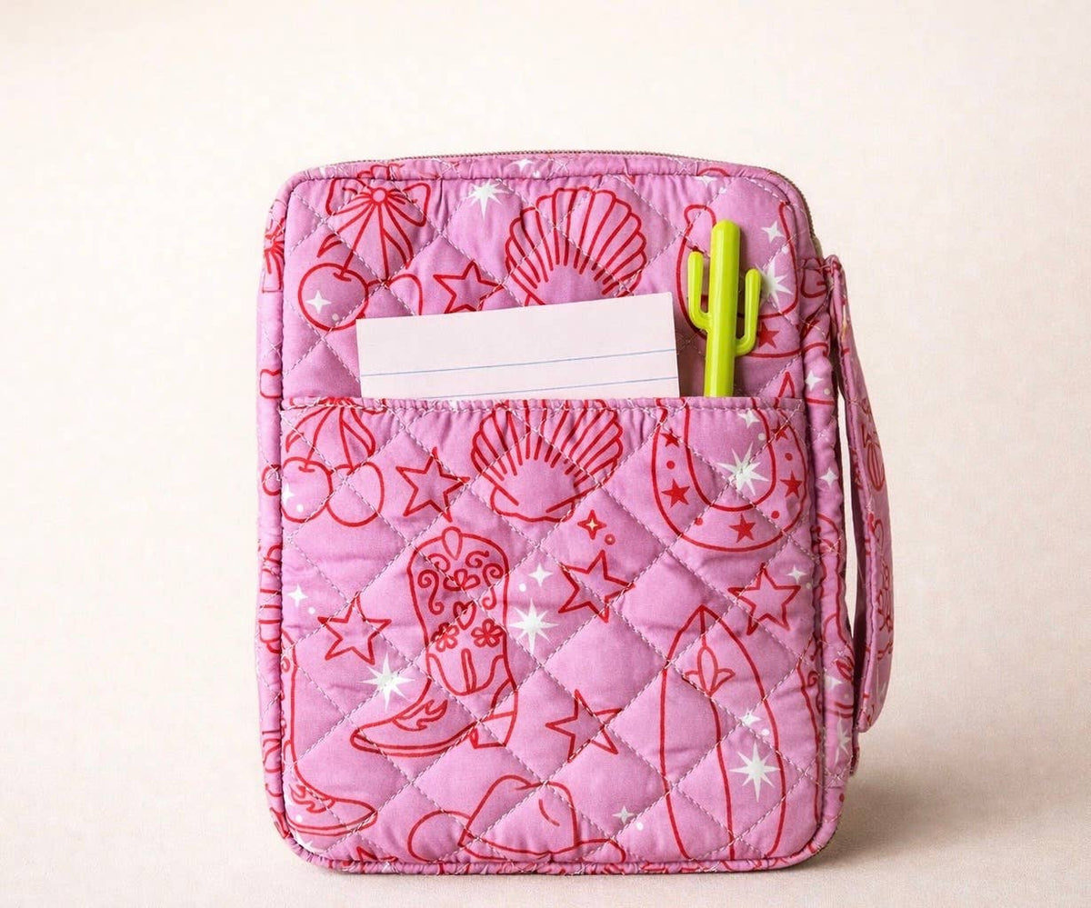 Bible Case | Bible Carrying Case | Christian Bible Protector: YEEHAW DOODLE