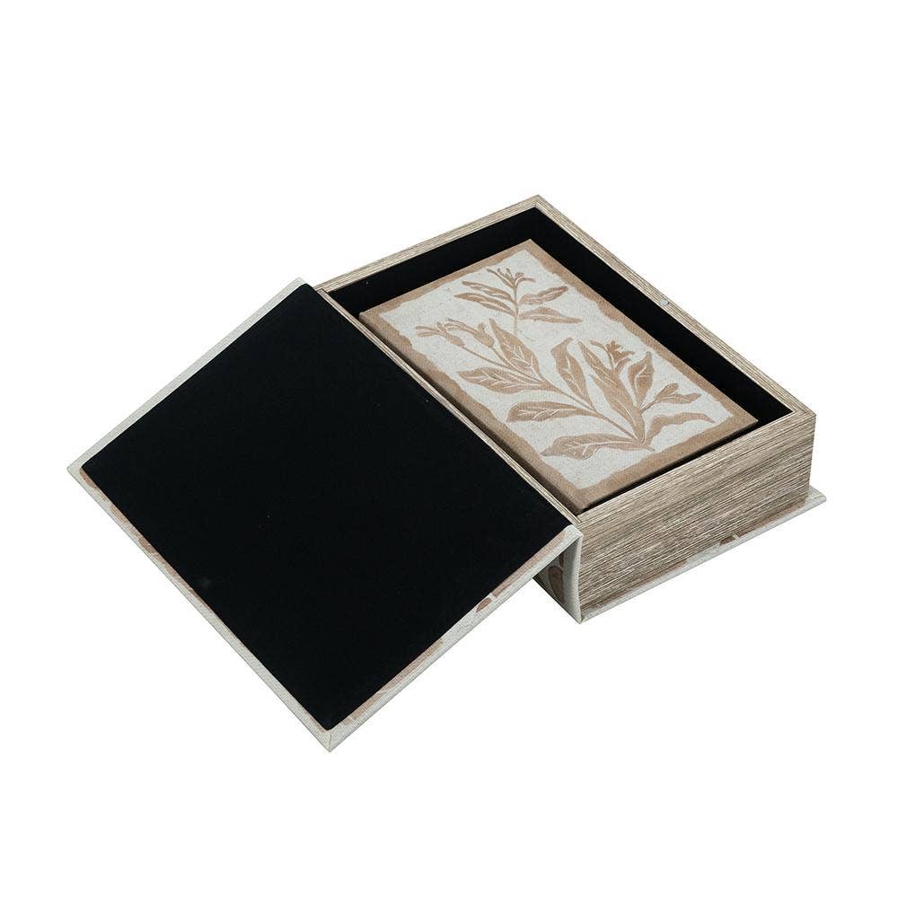 S/2 Coastal Wave Book Storage Boxes