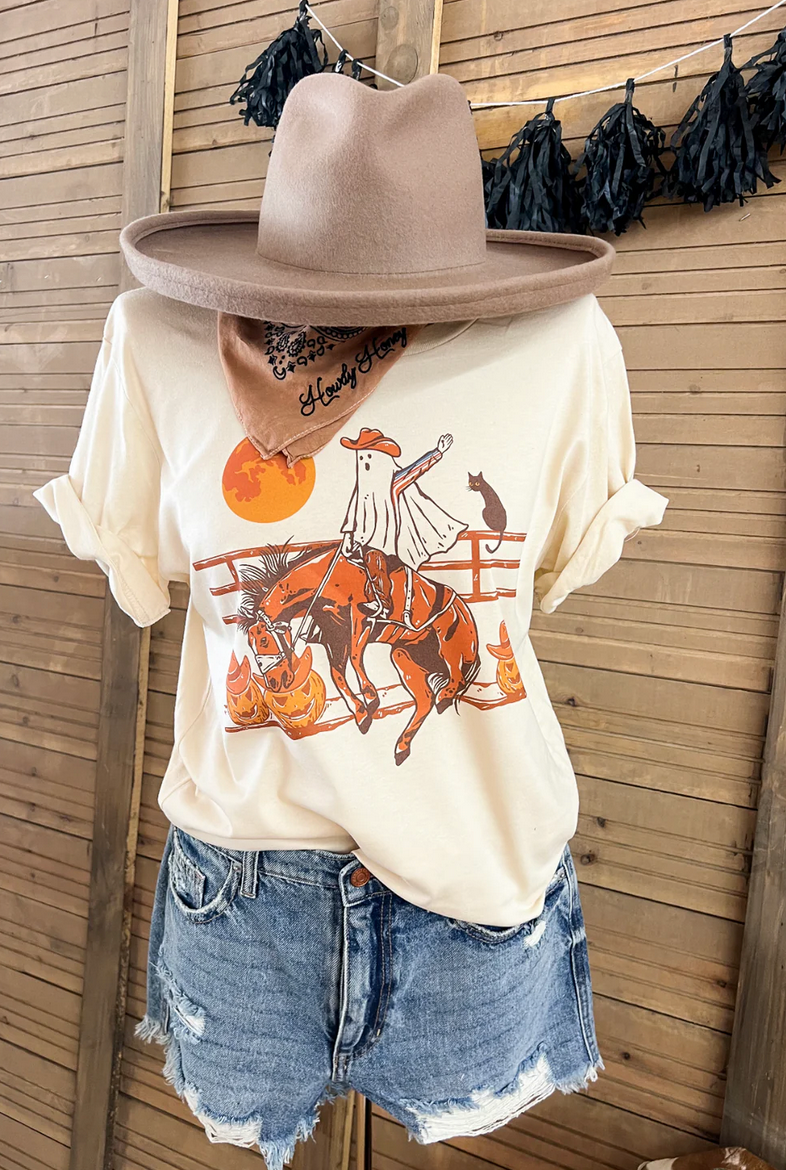 Ghost Rider Tee (Cream): S