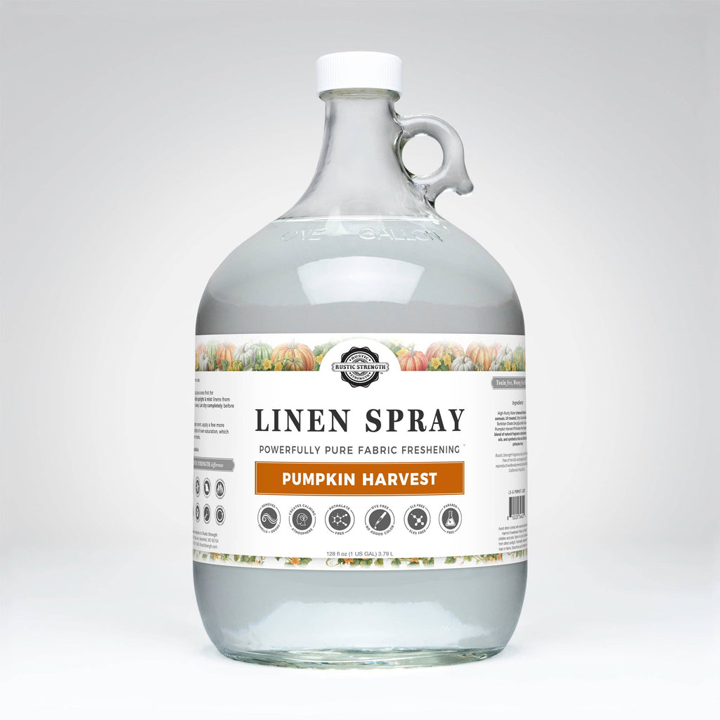Linen Spray | Pumpkin Harvest: 1 Gallon Glass Jug