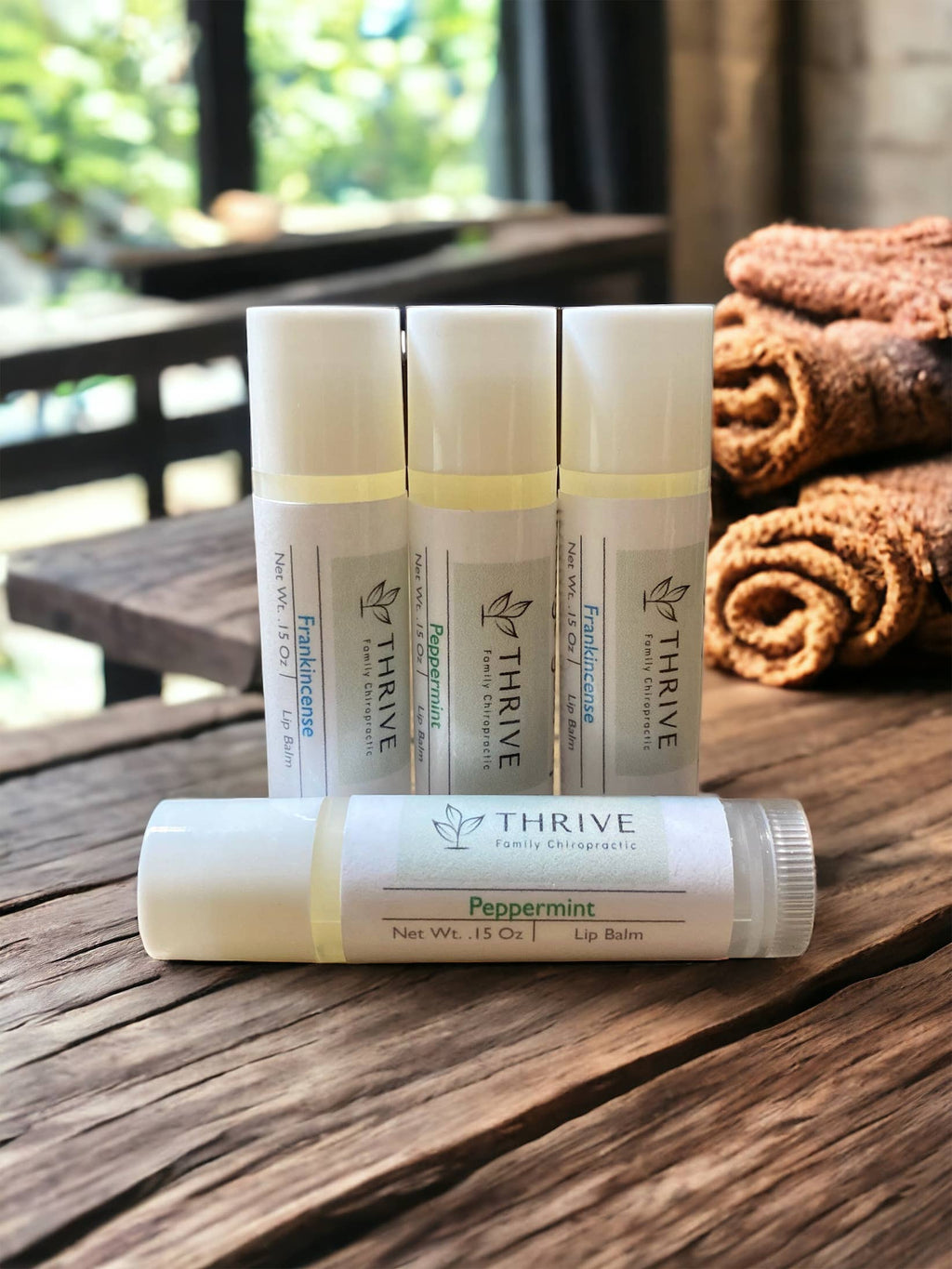 Private Label Lip Balm with your logo and website added 