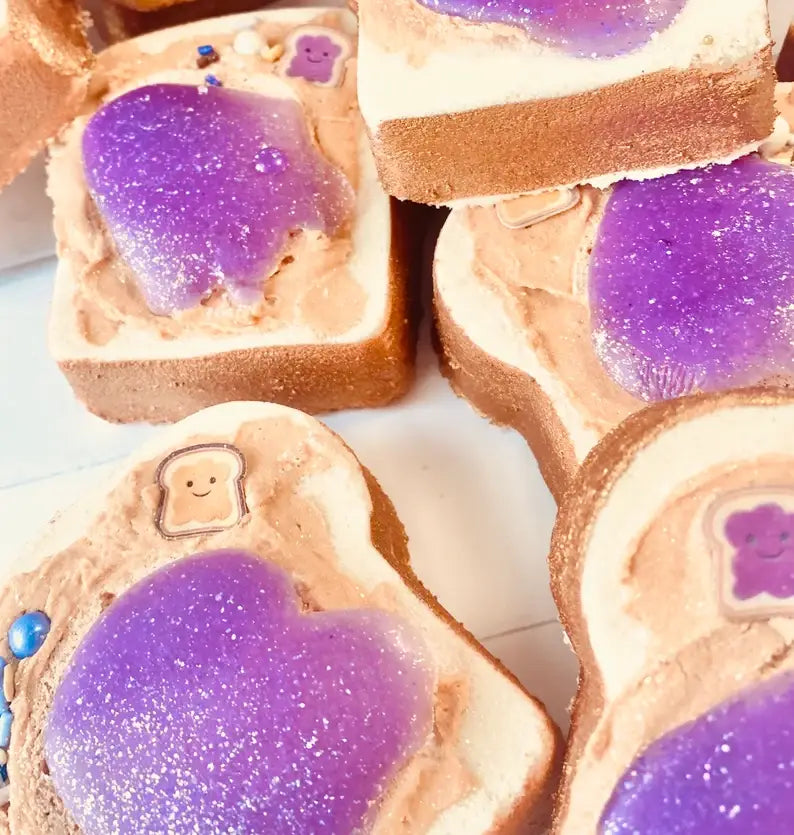 Peanut Butter & Jelly Bath Bomb, Better Together Bath Bomb