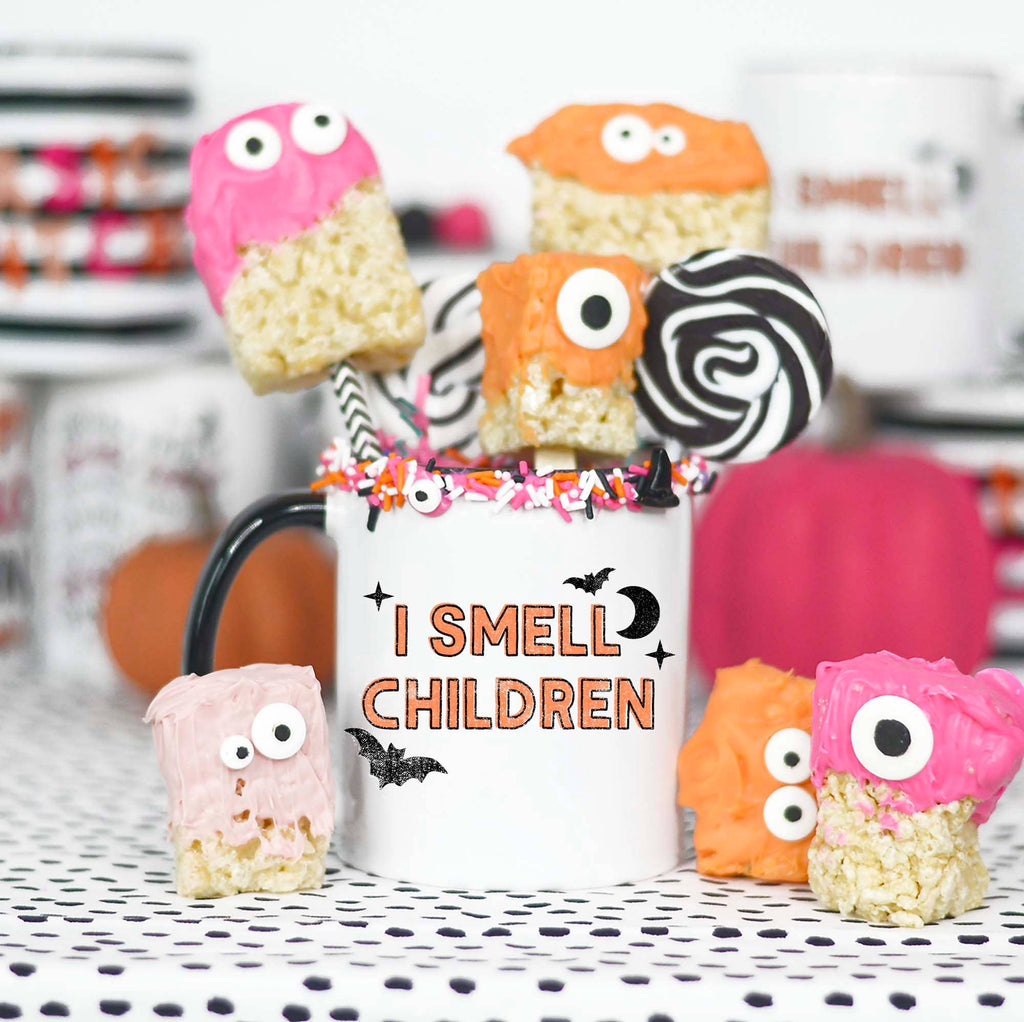 I Smell Children Funny Halloween Mug: 11 oz