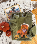 Hall-O-Weenie Sweatshirt – Olive: S